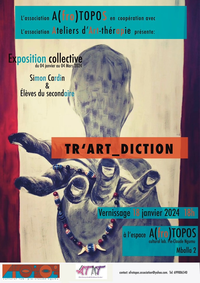 TR'ART_DICTION Exhibition Poster