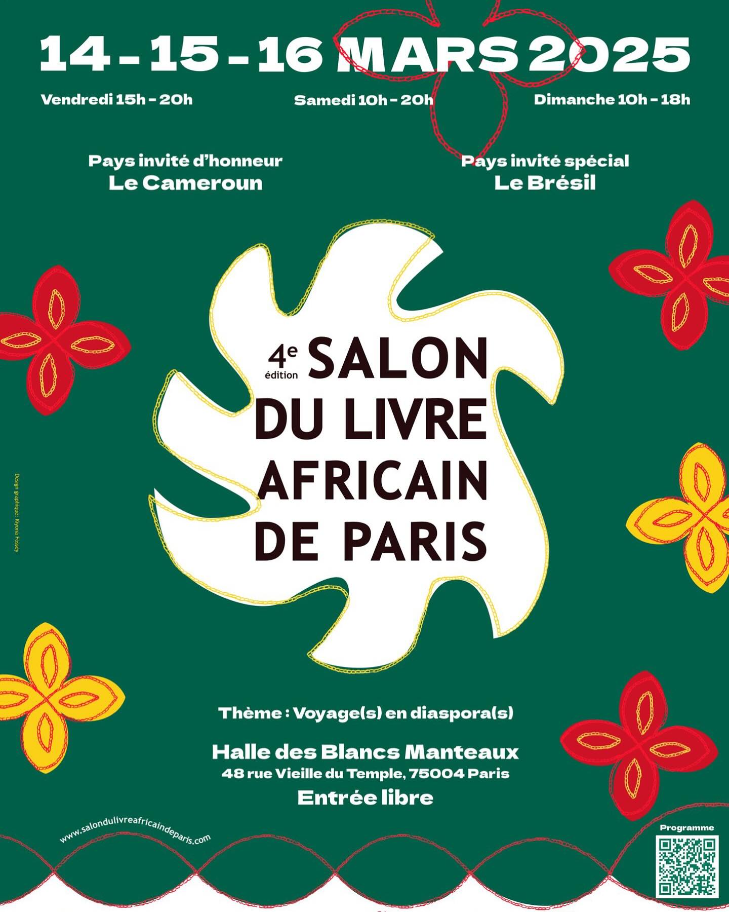 Cover of the post Salon du Livre Africain de Paris: The 4th edition from March 14 to 16, 2025