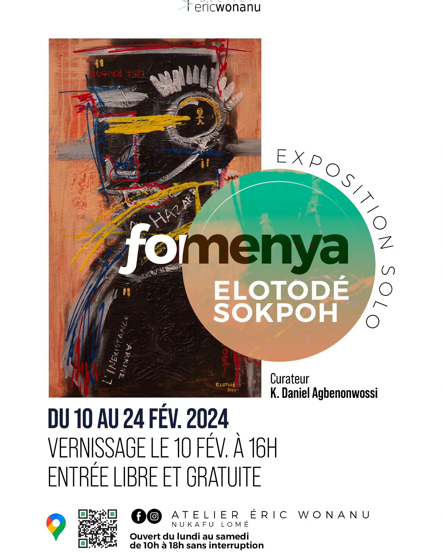 Ƒomenya Exhibition Poster