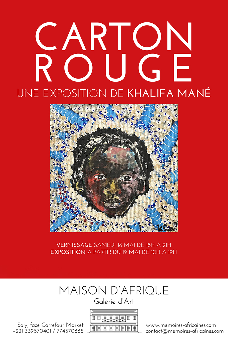 Affiche de l’exposition Carte Rouge