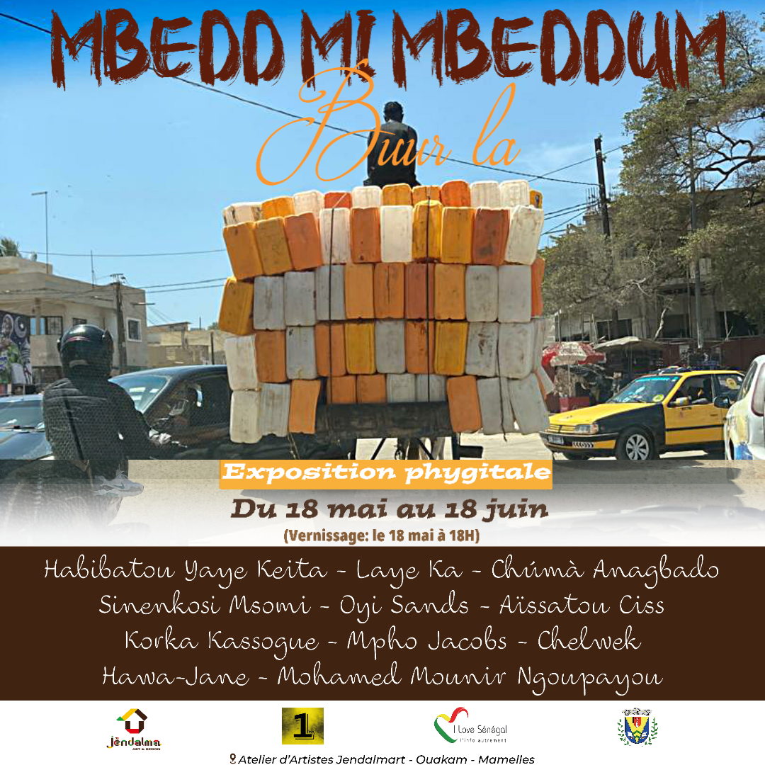 MBEDD MI MBEDDUM BUUR LA Exhibition Poster