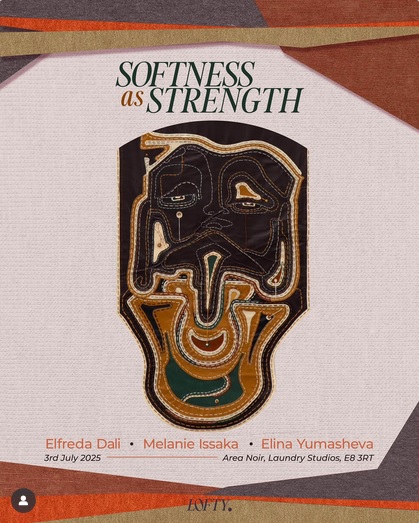 SOFTNESS AS STRENGTH Exhibition Poster