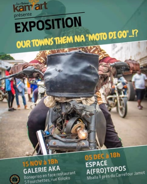 Our Towns Them Na "Moto Di Go"...!? Exhibition Poster