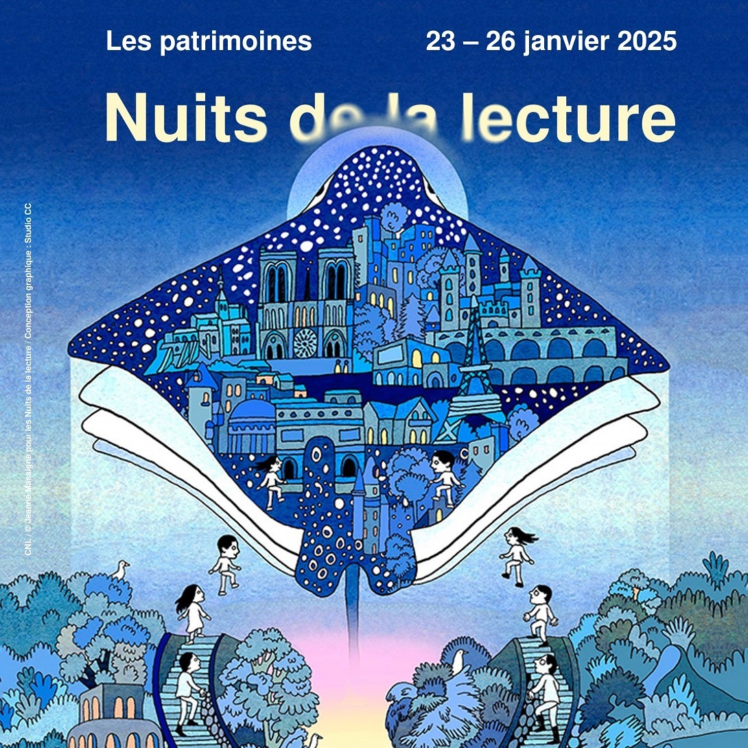 Affiche de l’exposition Les Nuits de la Lecture