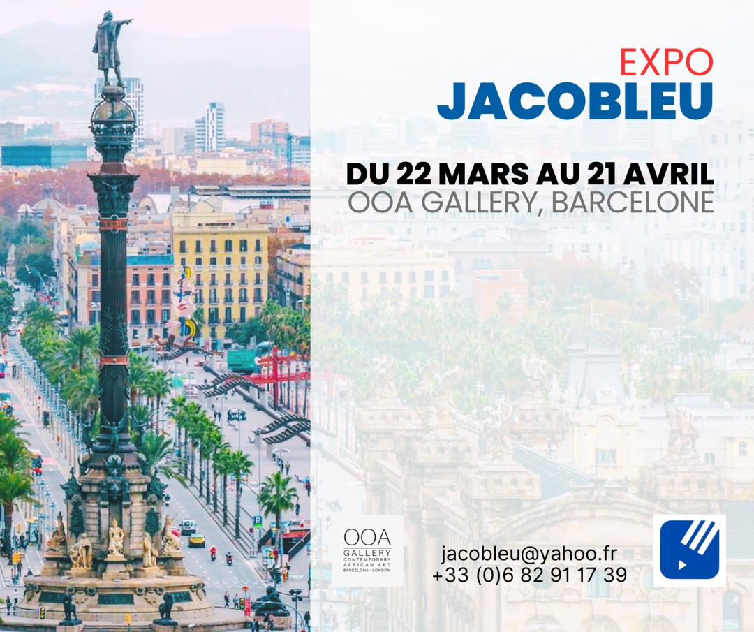 JACOBLEU Exhibition Poster