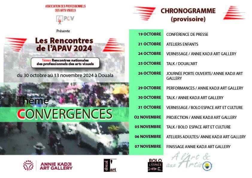 couverture de l'article La 1ère édition des Rencontres de l'APAV annoncé du  30 Octobre au Novembre 2024.