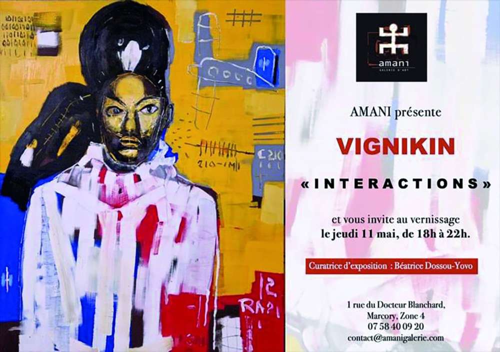 Interactions : l’art métissé et engagé Exhibition Poster