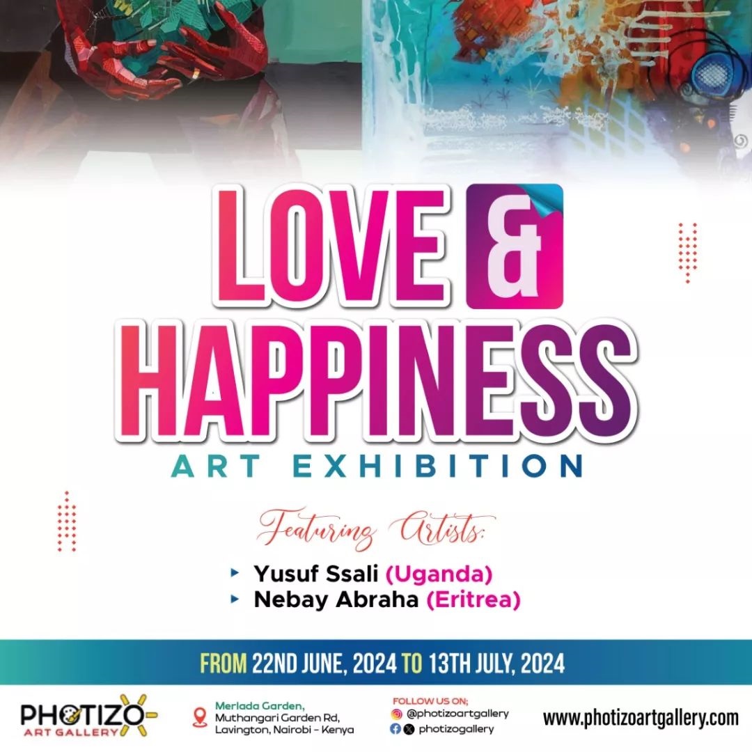 LOVE & HAPPINESS Exhibition Poster