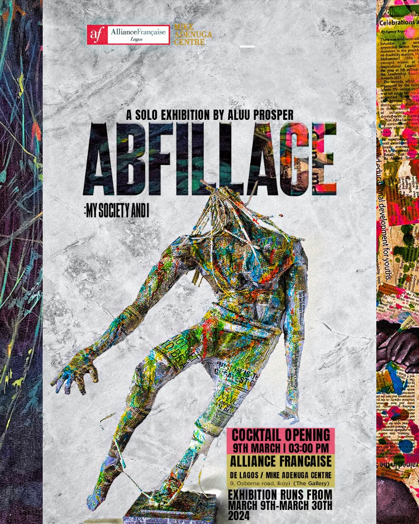 Abfillage - My Society And I Exhibition Poster