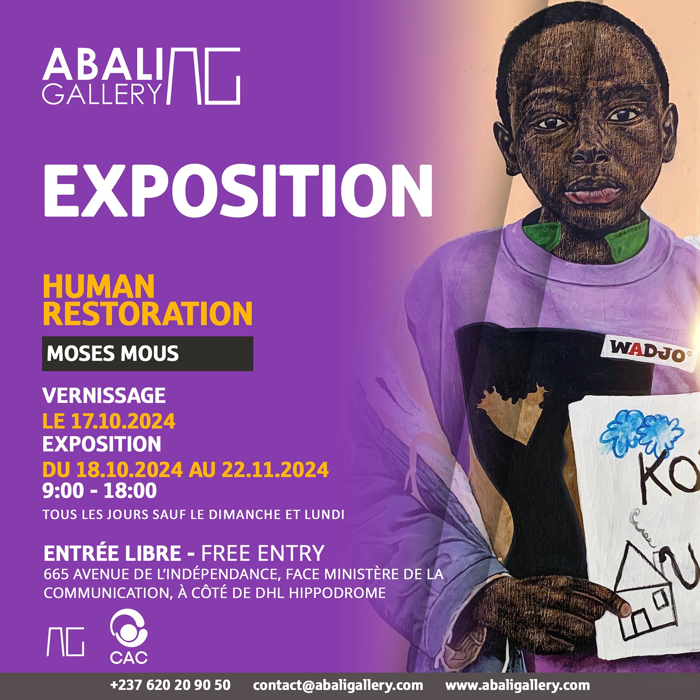 Affiche de l’exposition Human Restoration