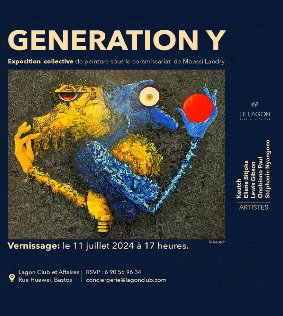 Generation Y Exhibition Poster