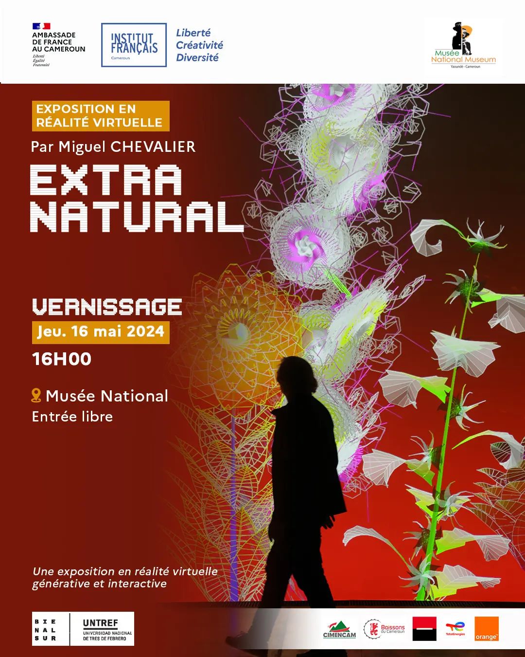 Extra Natural Exhibition Poster