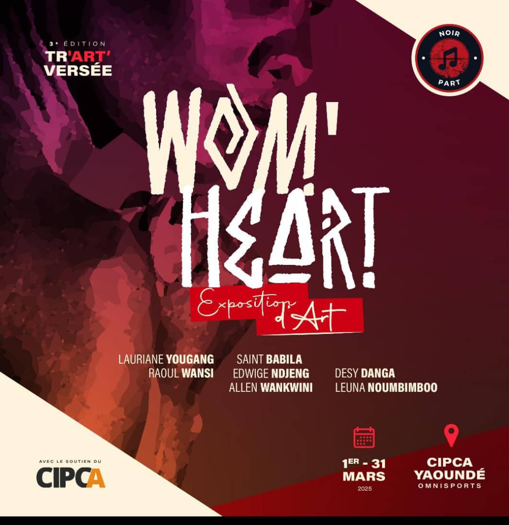 WOM' HEART Exhibition Poster