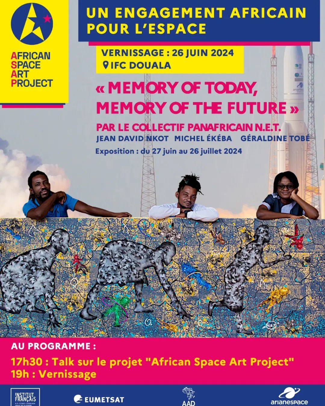 Memory of Today, Memory of the Future Exhibition Poster