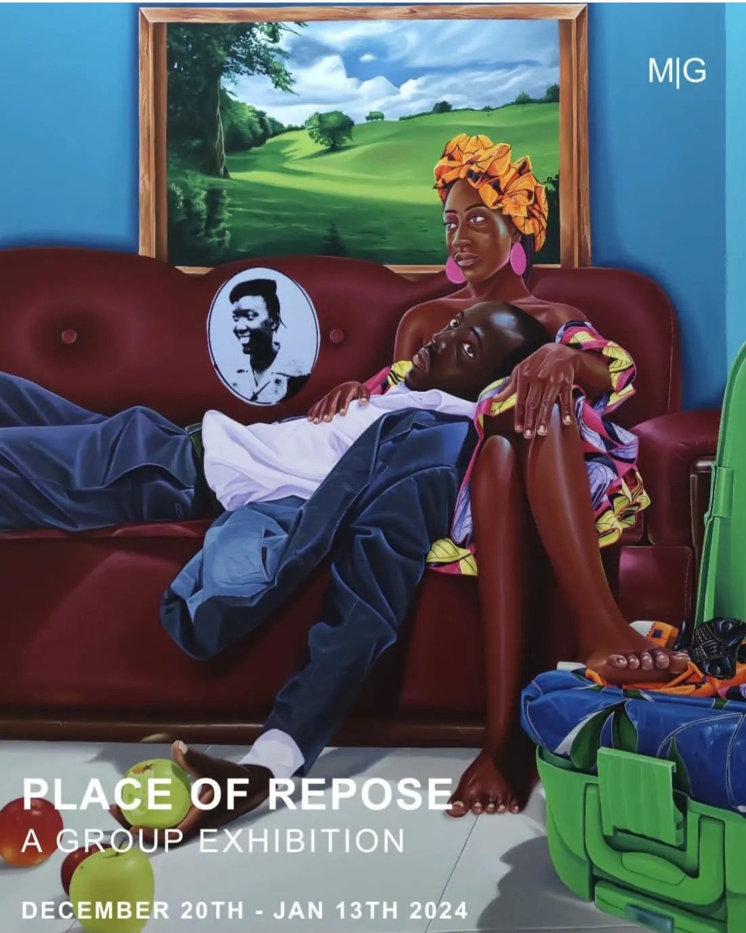 Affiche de l’exposition Place of Repose