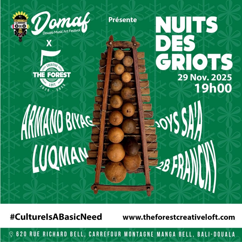 Cover of the post Nuit des Griots  joins DOMAF: A bridge between Douala and Marseille