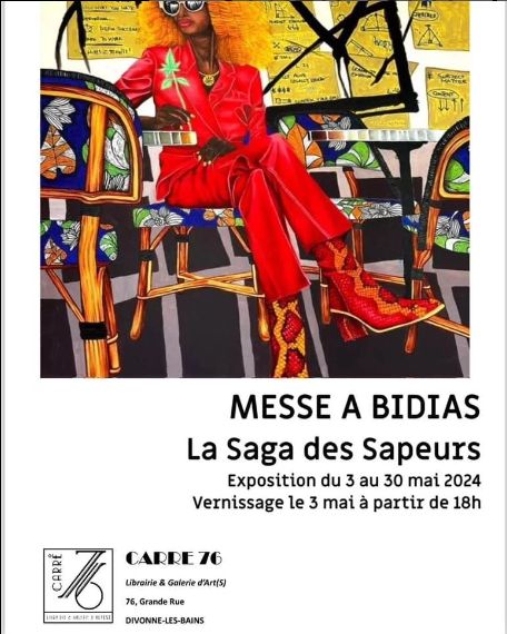 La Saga Des Sapeurs Exhibition Poster