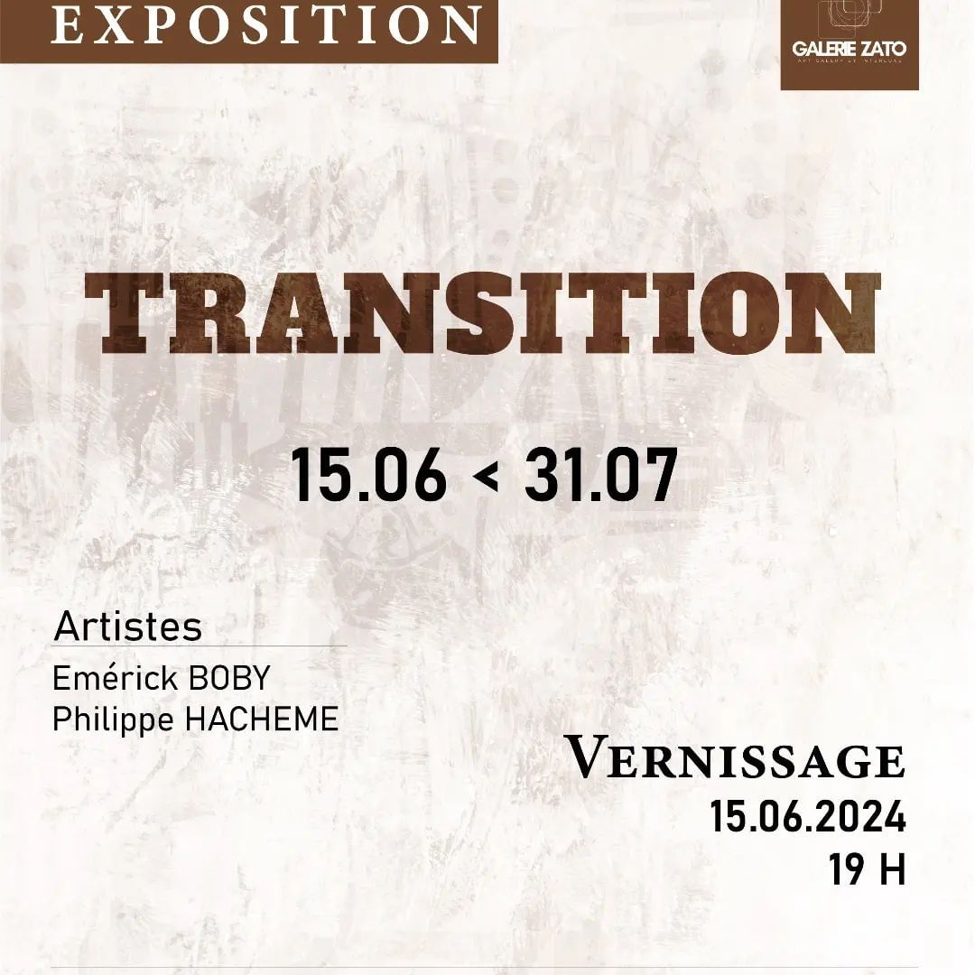 Affiche de l’exposition Transition