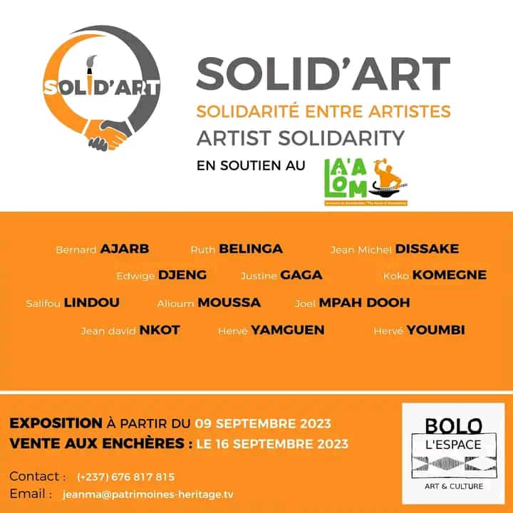 SOLID'ART Exhibition Poster