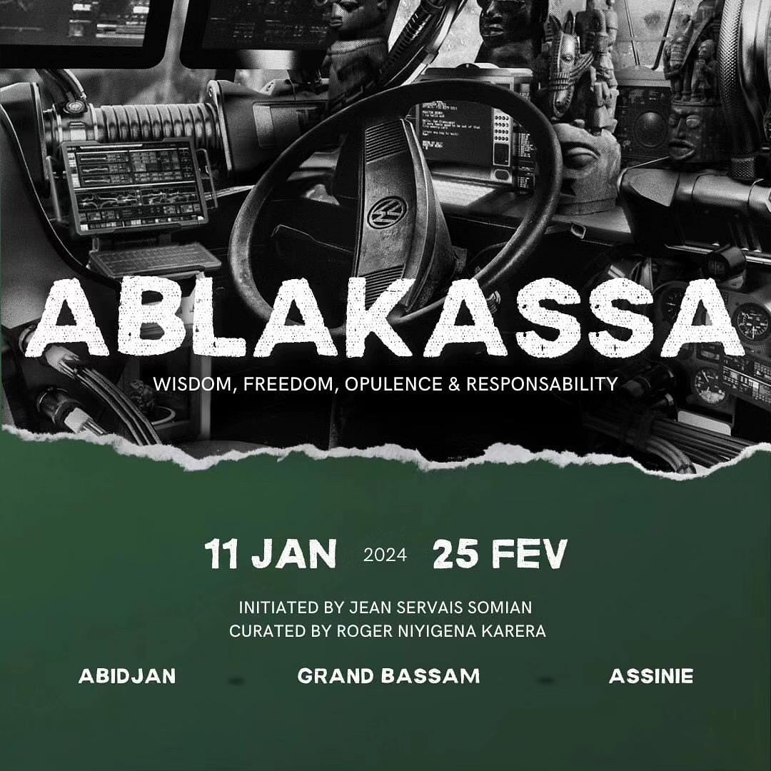 Affiche de l’exposition Ablakassa