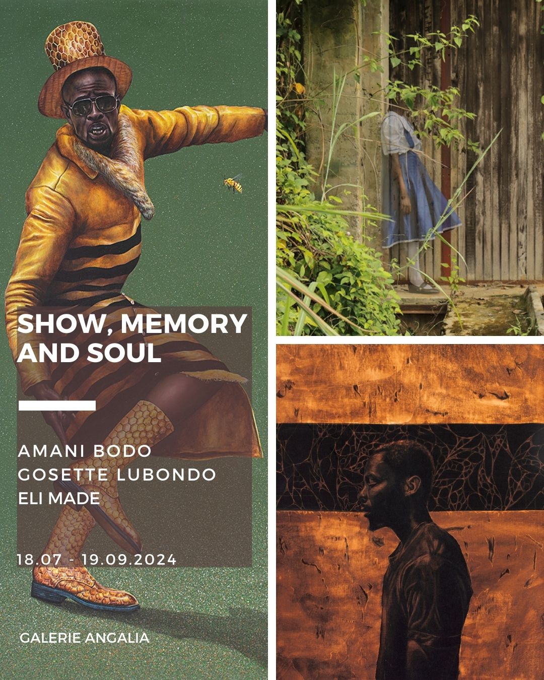 Show, Memory and Soul Exhibition Poster