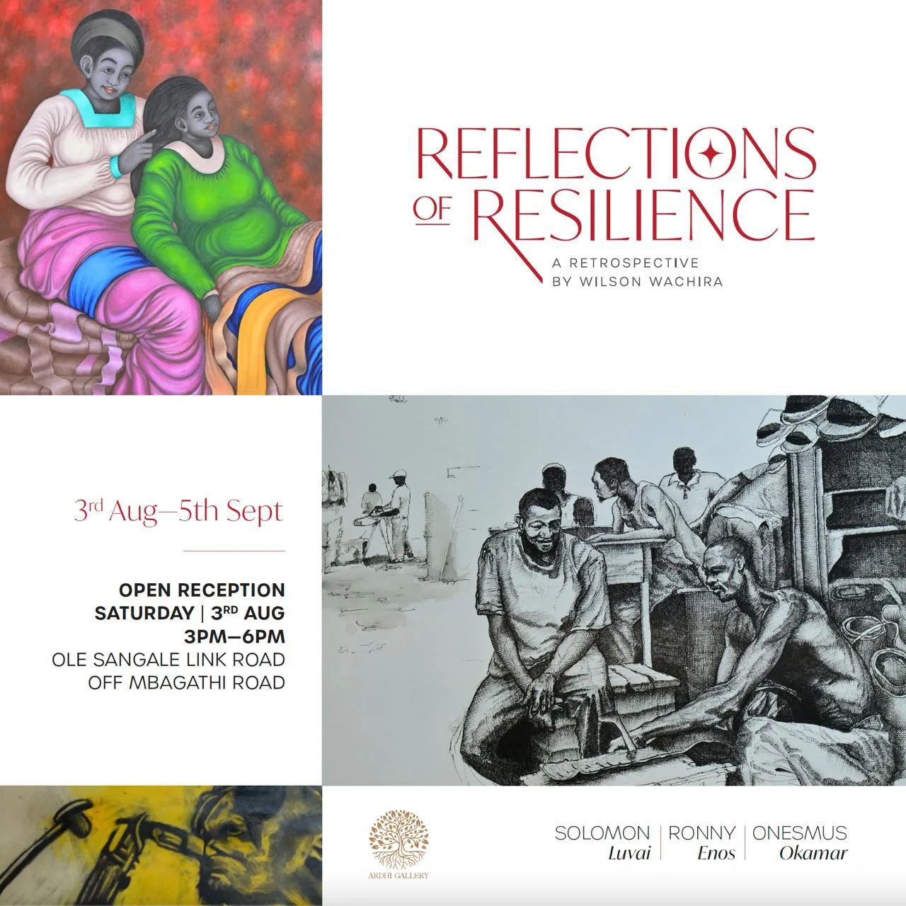 Affiche de l’exposition Reflections of Resilience