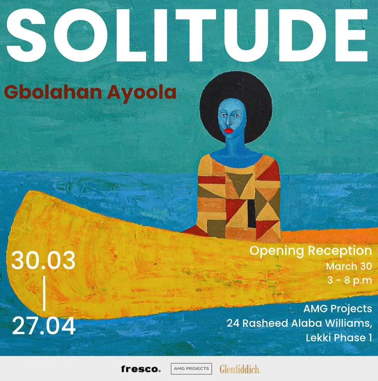'Solitude: The Fortunate Loneliness of Being on a Path Less Traveled.' Exhibition Poster
