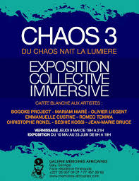 Affiche de l’exposition Du Chaos Nait La Lumière