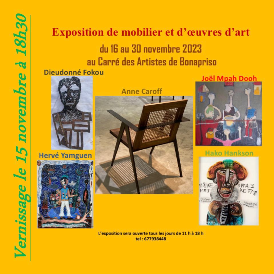 Exposition de Mobilier et d’Oeuvres d'Art Exhibition Poster
