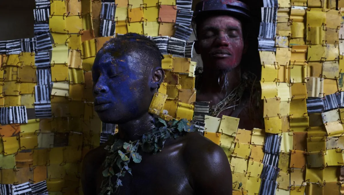 Cover of the artist Dr. Serge Attukwei Clottey