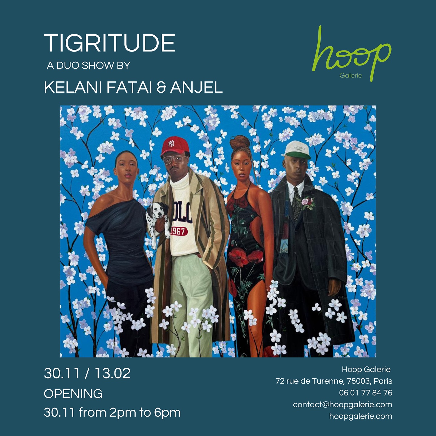 Tigritude Exhibition Poster