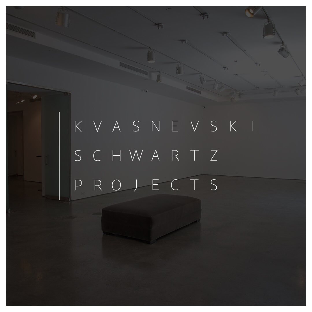 Cover of the artspace Kvasnevski Schwartz Projects