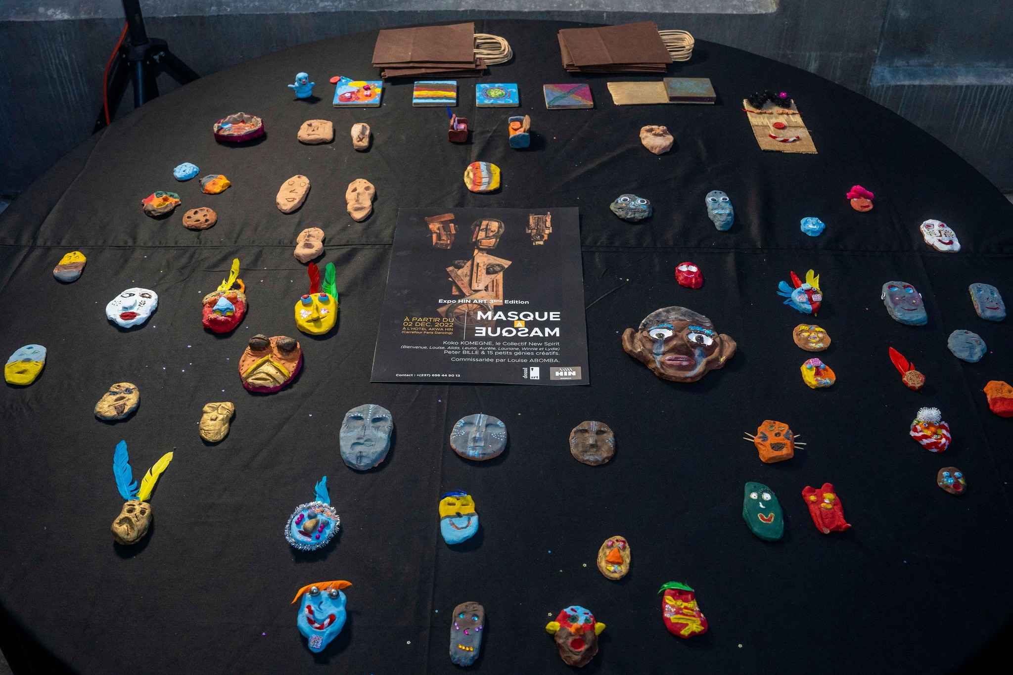 Masque à Masque Exhibition Poster 