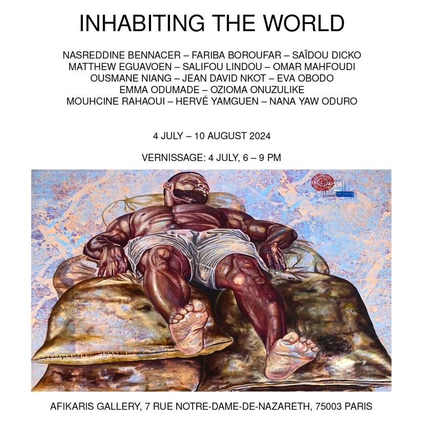 INHABITING THE WORLD Exhibition Poster