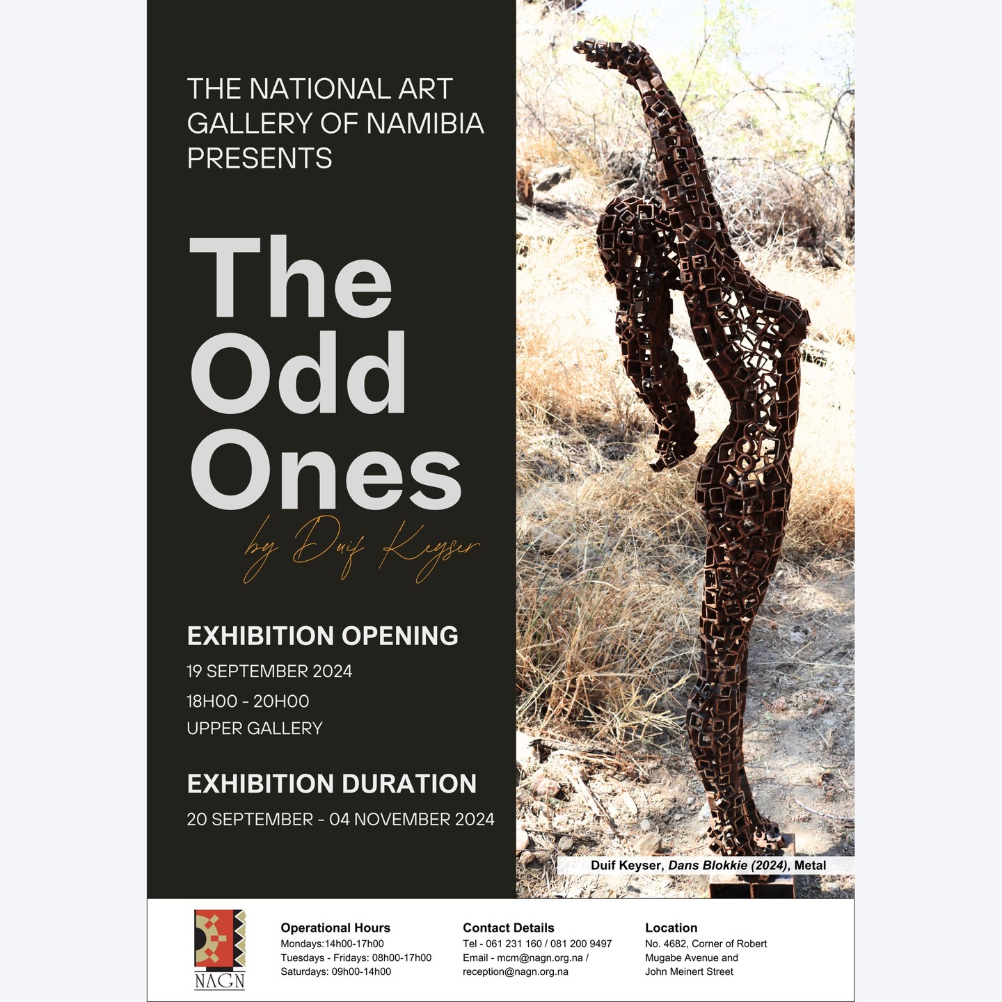 The Odd Ones Exhibition Poster