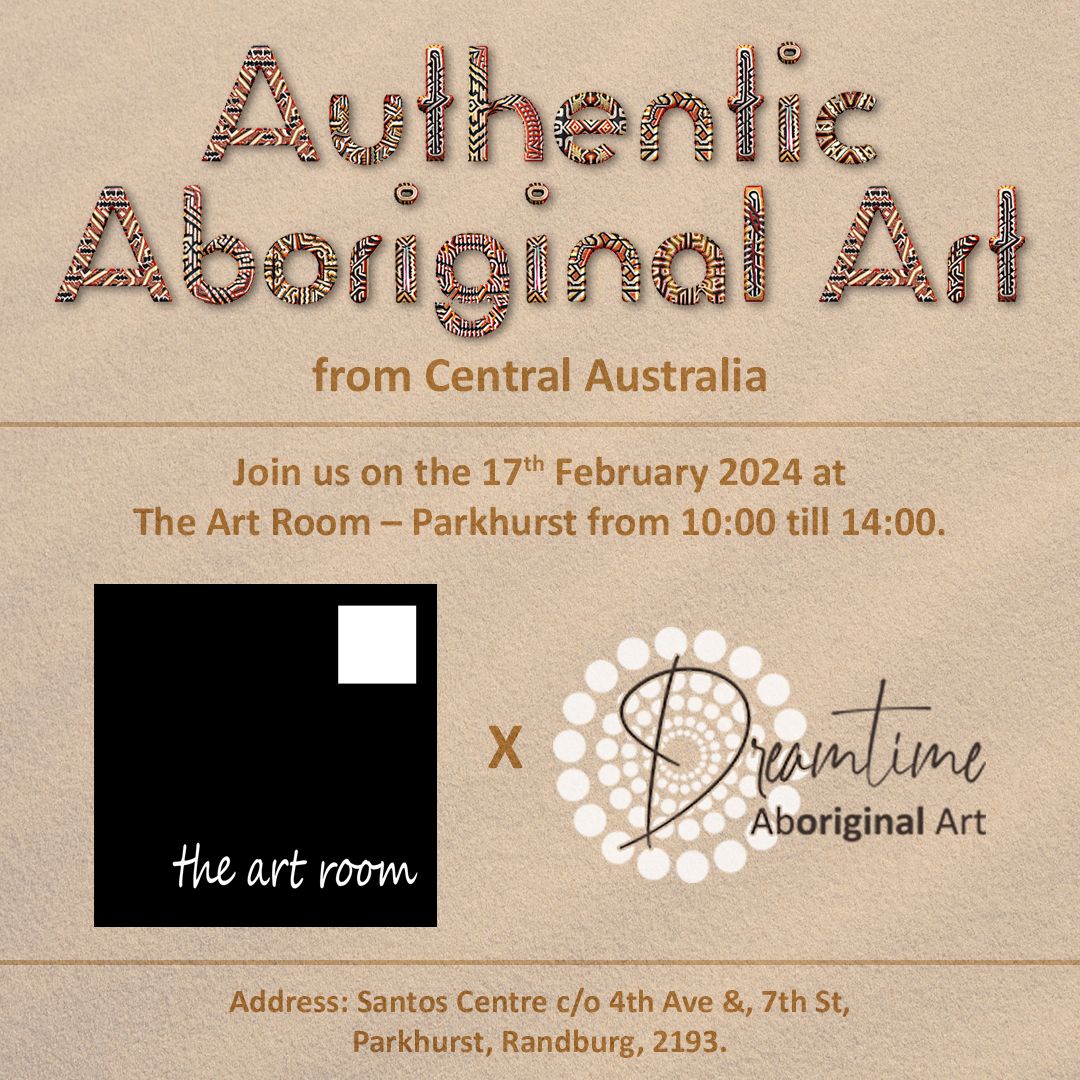 Affiche de l’exposition AUTHENTIC ABORIGINAL ART