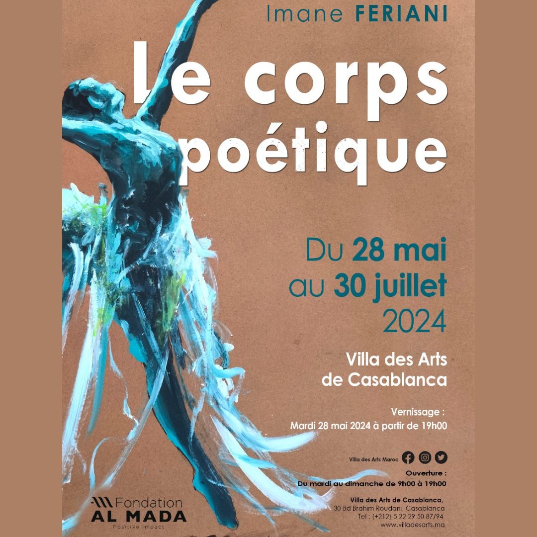 Affiche de l’exposition "Le corps poétique"