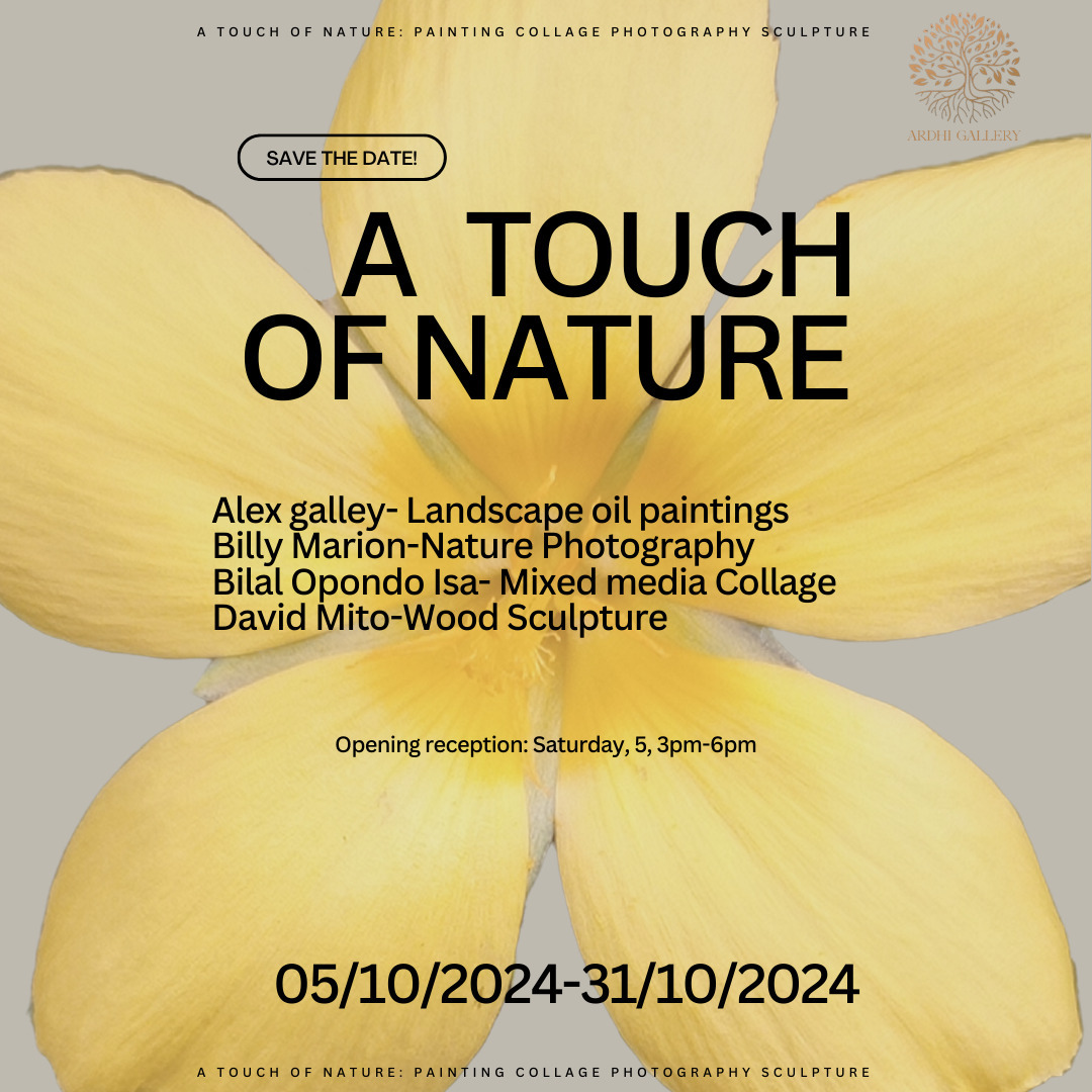 A Touch of Nature Exhibition Poster