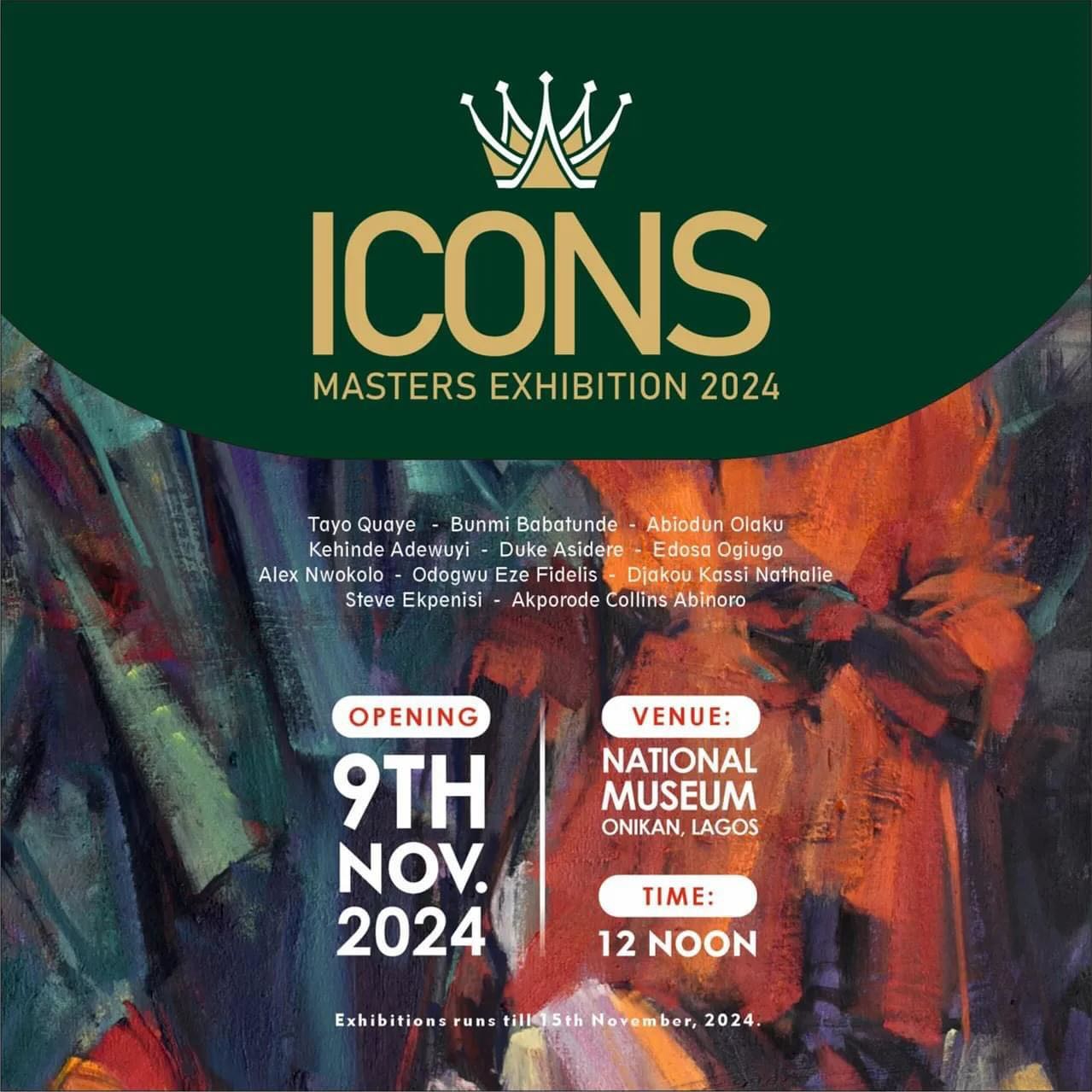 ICONS Exhibition Poster