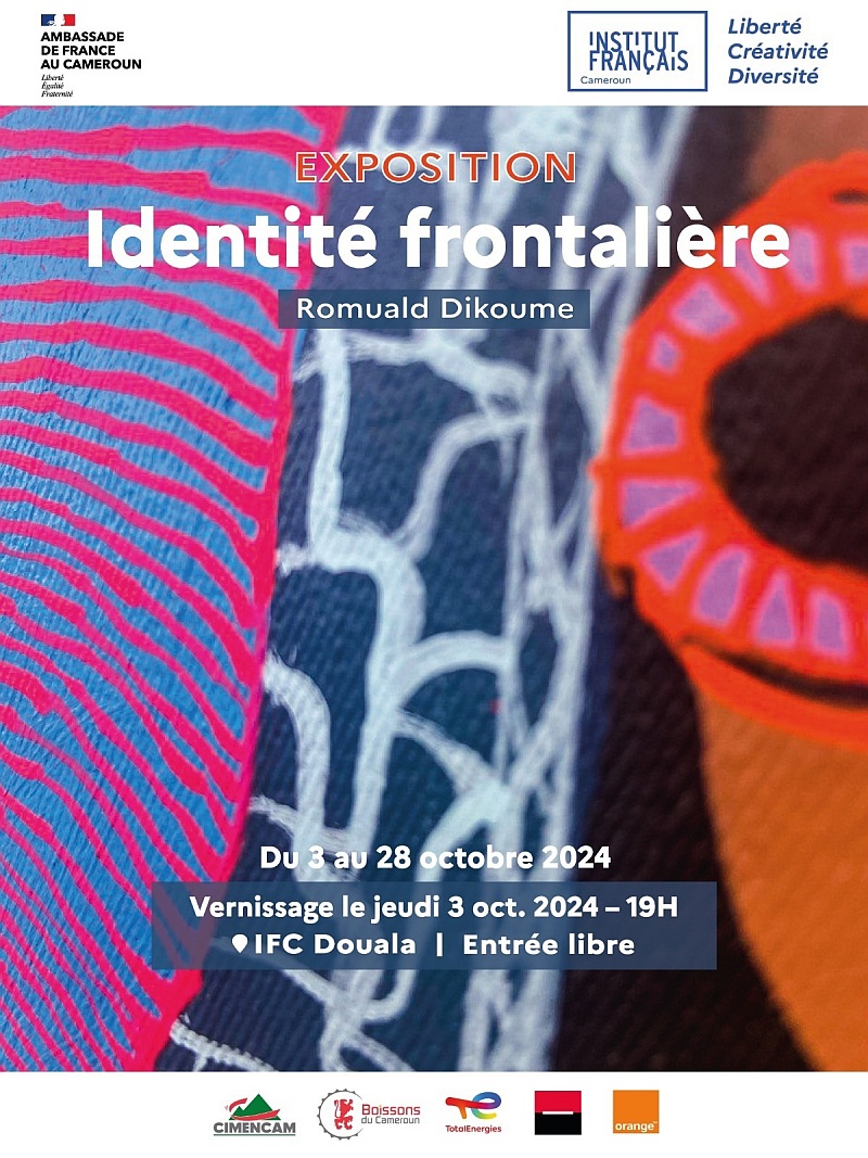 Affiche de l’exposition Identité Frontalière