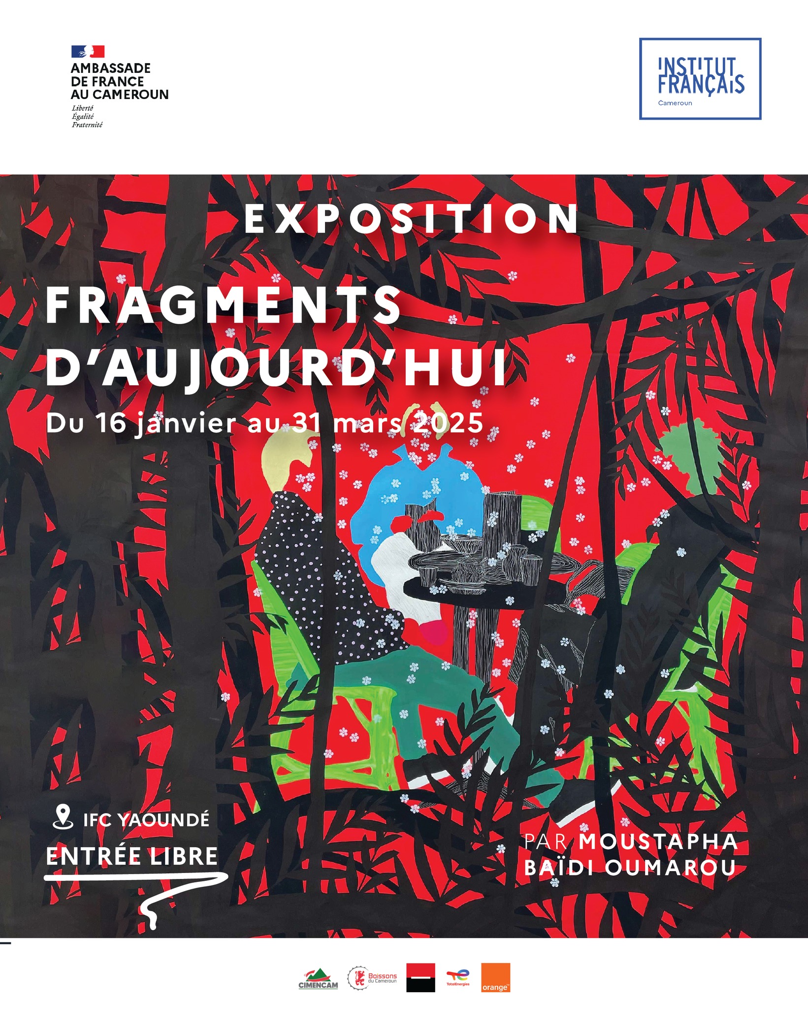 Affiche de l’exposition Fragments d'aujourd'hui