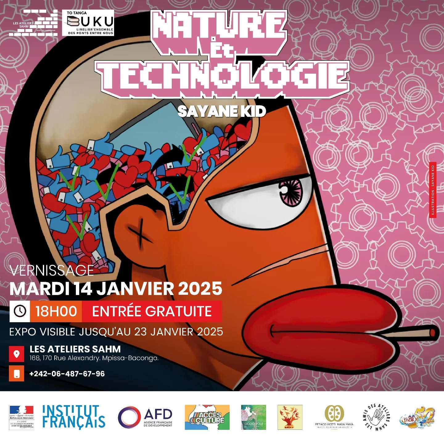 Nature and Technology Exhibition Poster