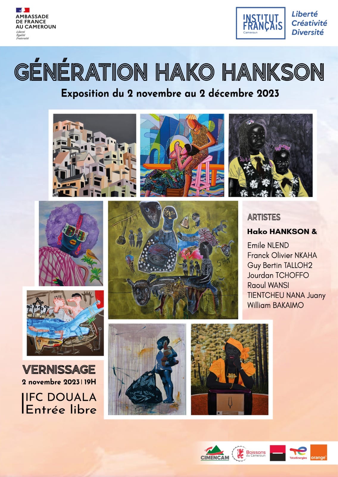Génération Hako Hankson Exhibition Poster