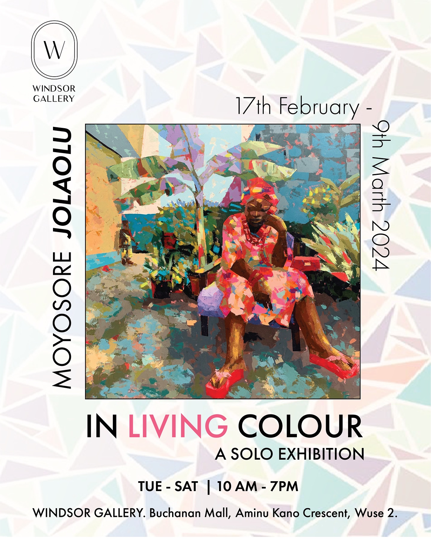 In Living Colour. Exhibition Poster