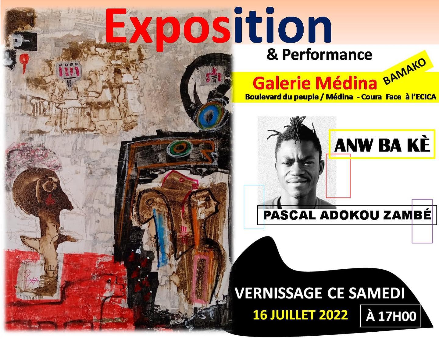 Affiche de l’exposition ANW BA KE